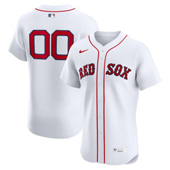 Boston Red Sox Nike Home Elite Custom Jersey - White Jerseys