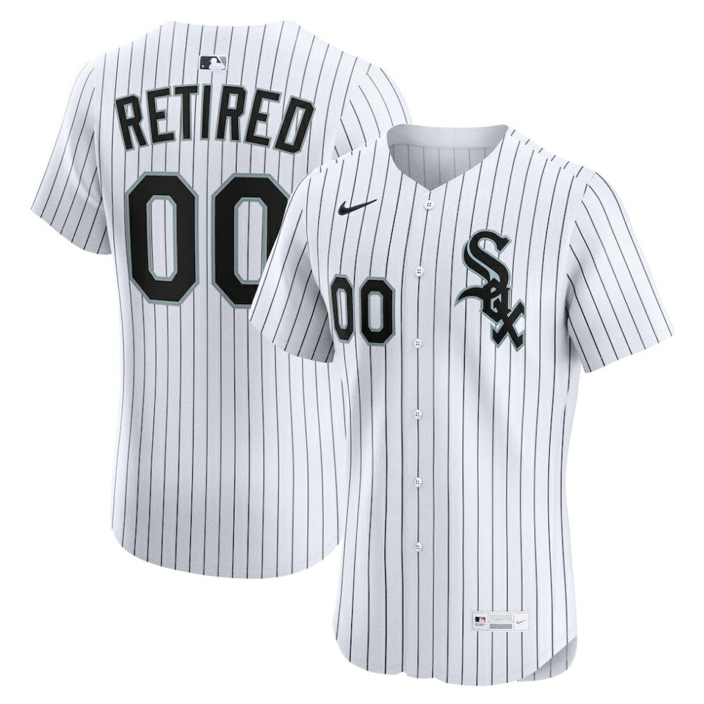 Chicago White Sox Nike  Home Elite Pick-A-Player Retired Roster Jersey - White Jerseys
