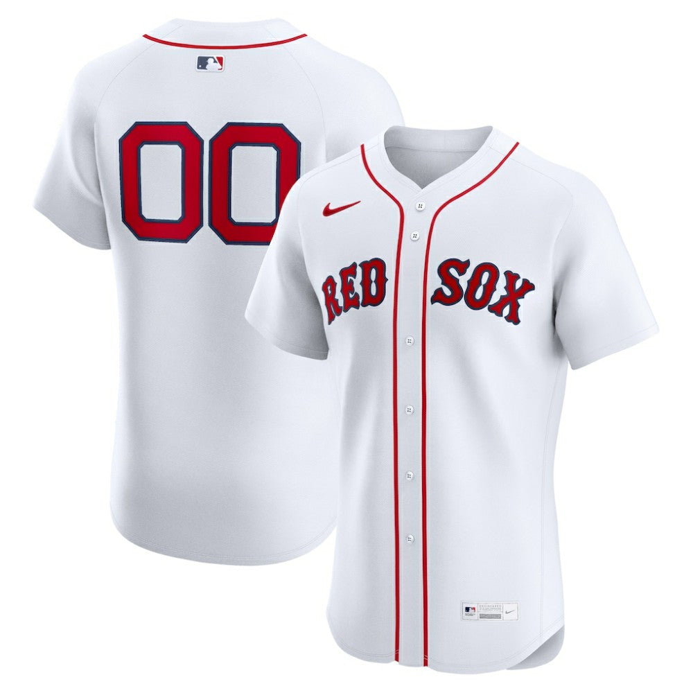 Boston Red Sox Nike  Home Elite Pick-A-Player Retired Roster Jersey - White Jerseys