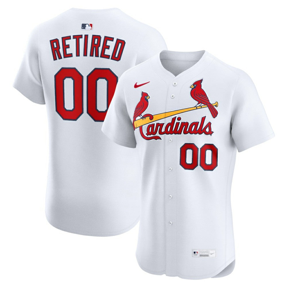 St. Louis Cardinals Nike  Home Elite Pick-A-Player Retired Roster Jersey - White Jerseys