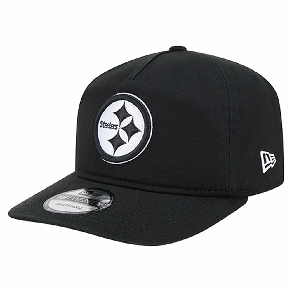 Pittsburgh Steelers New Era 19TWENTY Adjustable Hat - Black/White Hats