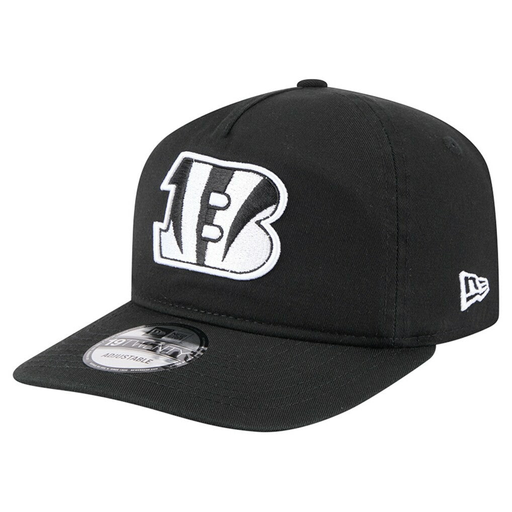 Cincinnati Bengals New Era 19TWENTY Adjustable Hat - Black/White Hats