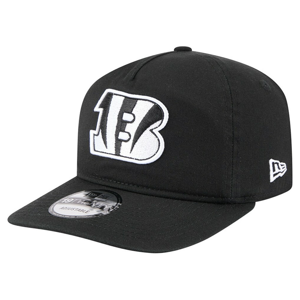 Cincinnati Bengals New Era 19TWENTY Adjustable Hat - Black/White Hats