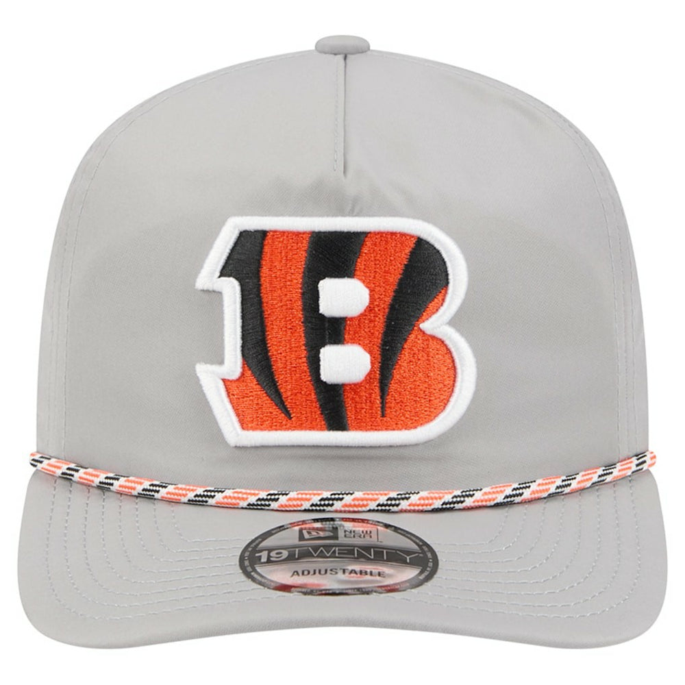 Cincinnati Bengals New Era Rope 19TWENTY Hat - Gray Hats