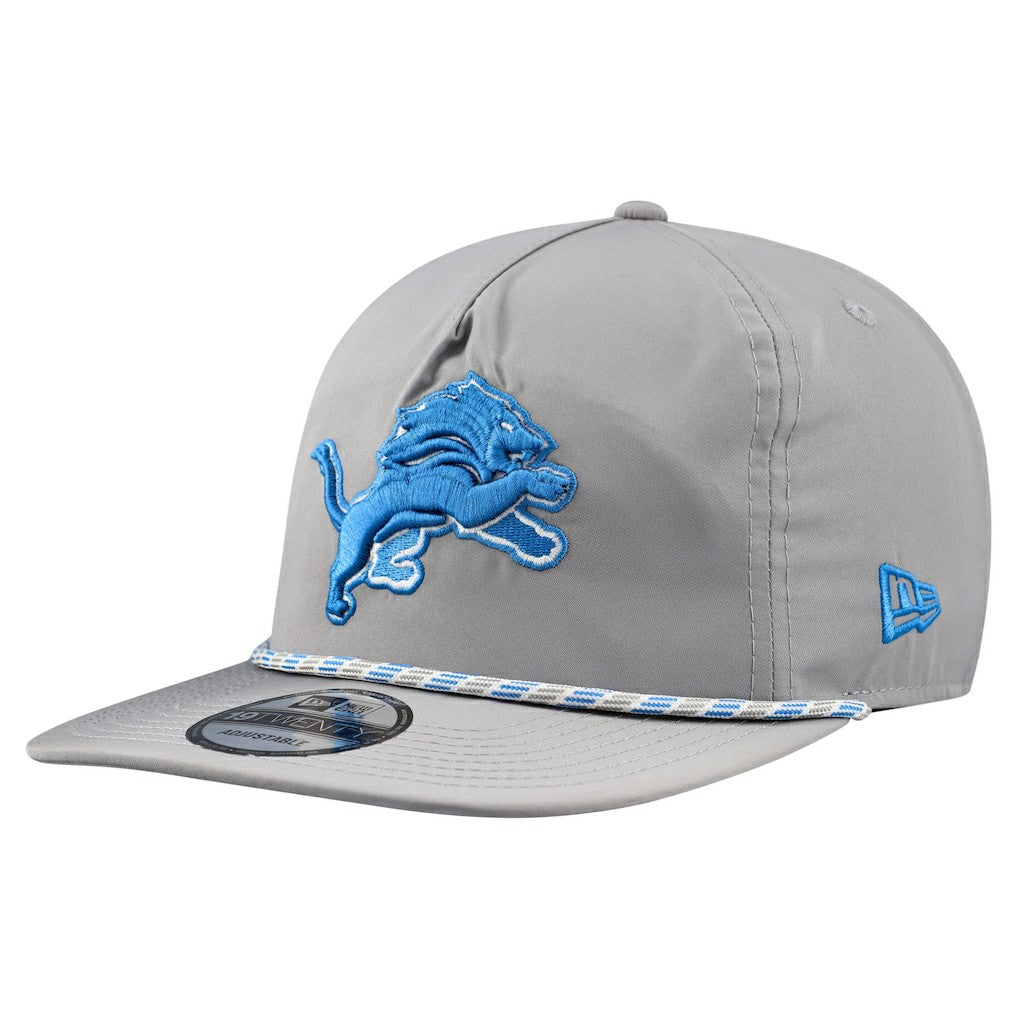 Detroit Lions New Era Rope 19TWENTY Hat - Silver Hats