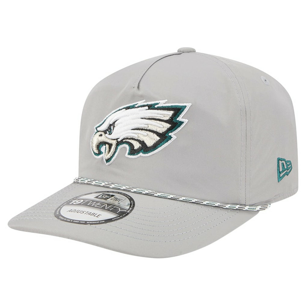 Philadelphia Eagles New Era Rope 19TWENTY Hat - Silver Hats