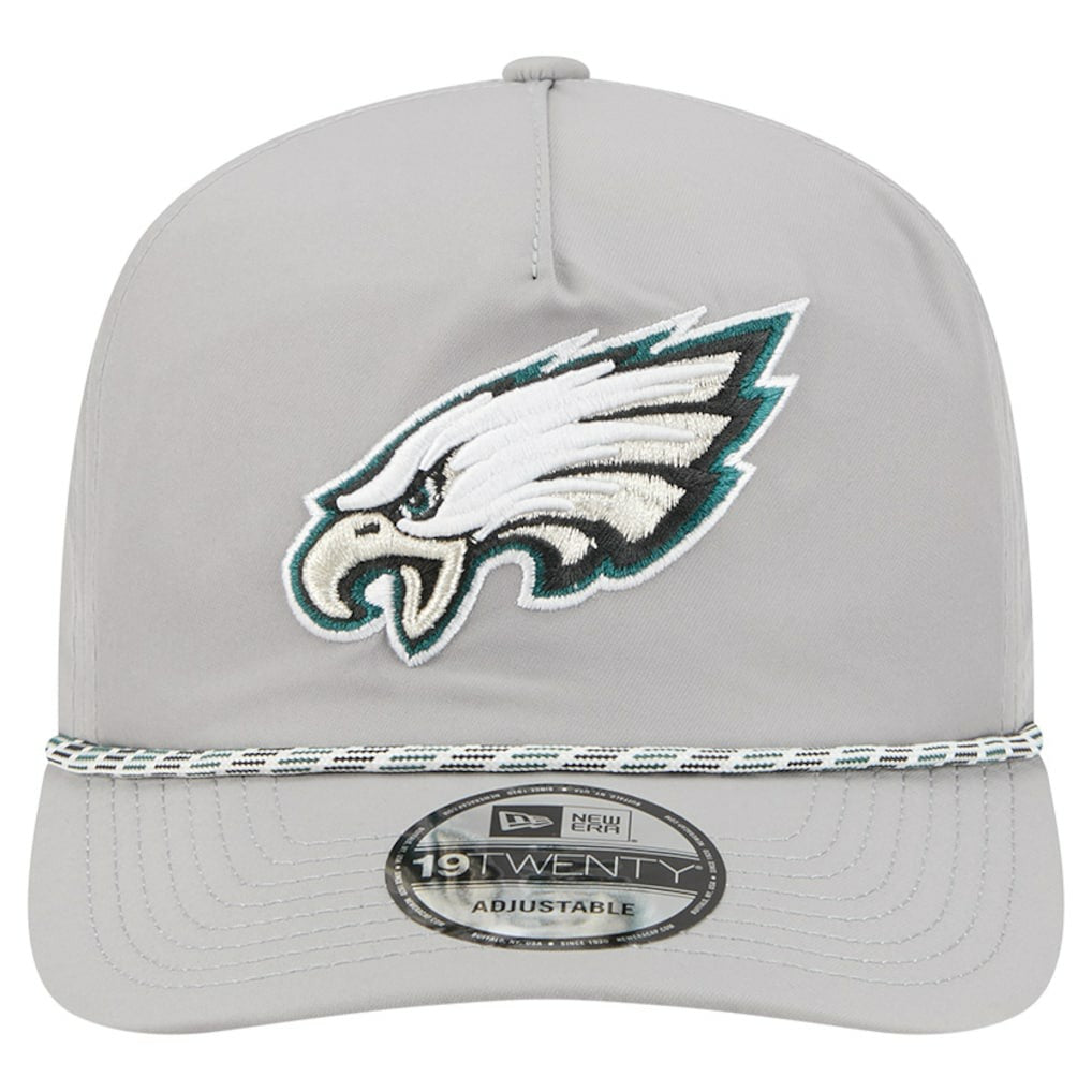 Philadelphia Eagles New Era Rope 19TWENTY Hat - Silver Hats