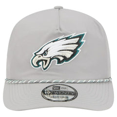 Philadelphia Eagles New Era Rope 19TWENTY Hat - Silver Hats