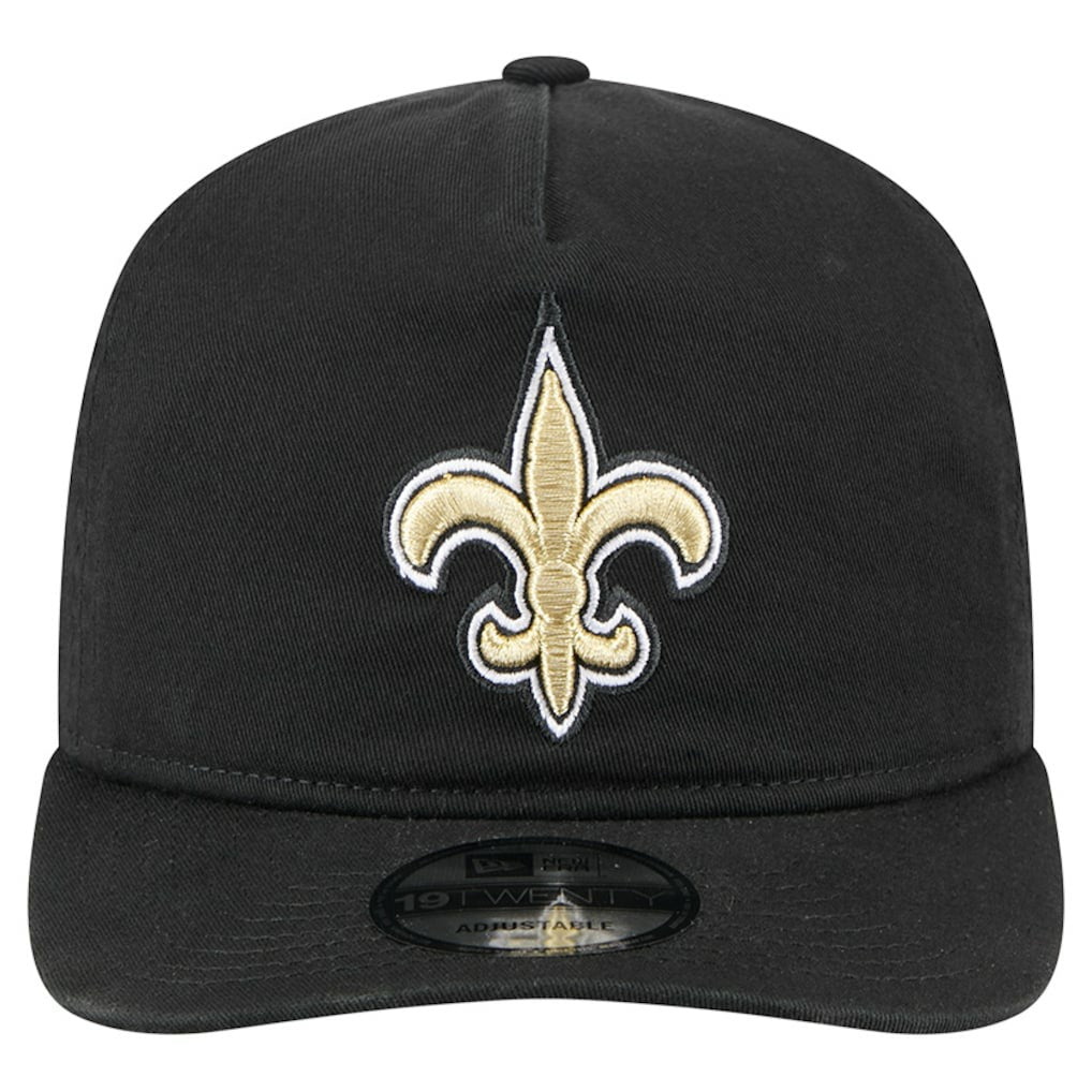 New Orleans Saints New Era Team 19TWENTY Adjustable Hat - Black Hats