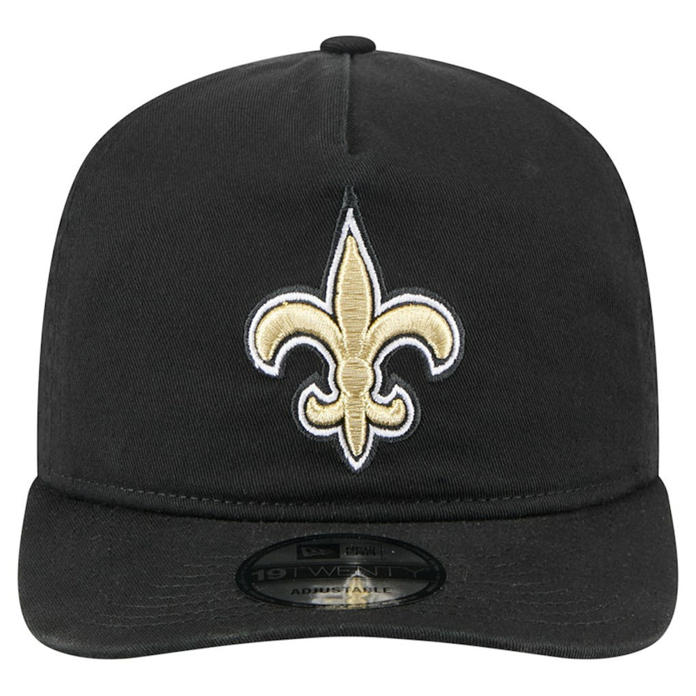 New Orleans Saints New Era Team 19TWENTY Adjustable Hat - Black Hats