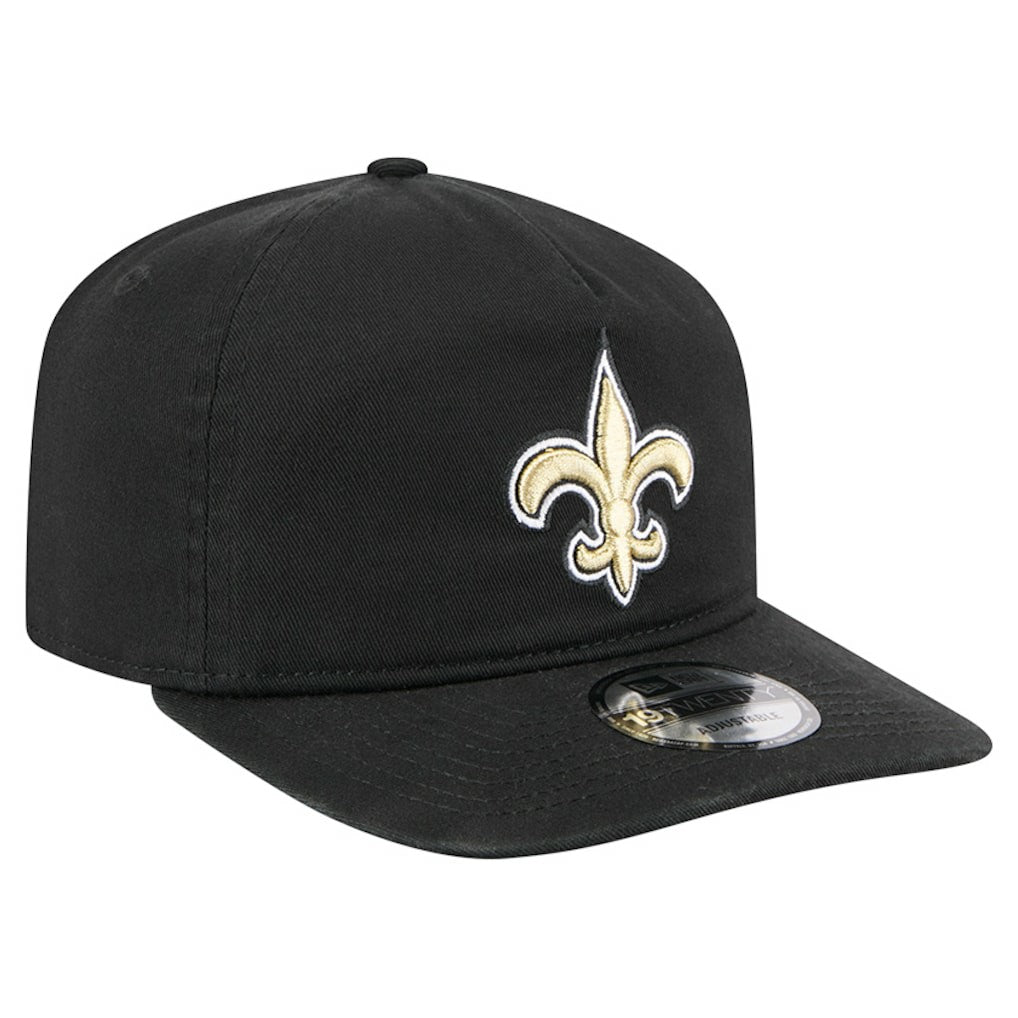 New Orleans Saints New Era Team 19TWENTY Adjustable Hat - Black Hats