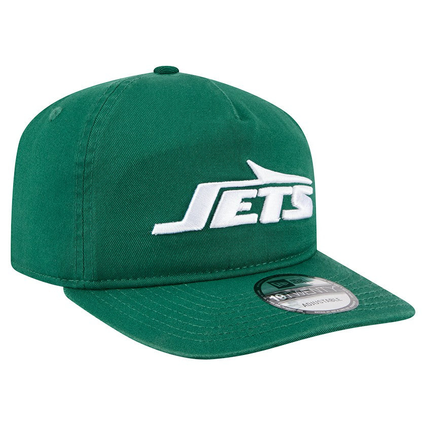 New York Jets New Era Team 19TWENTY Adjustable Hat - Green Hats