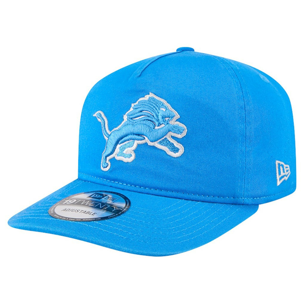 Detroit Lions New Era Team 19TWENTY Adjustable Hat - Blue Hats