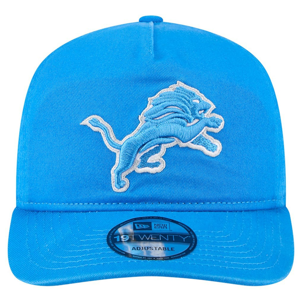 Detroit Lions New Era Team 19TWENTY Adjustable Hat - Blue Hats