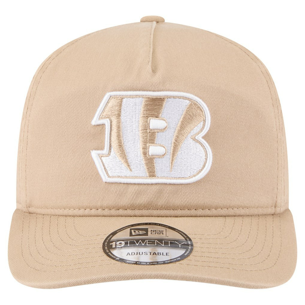 Cincinnati Bengals New Era 19TWENTY Adjustable Hat - Tan Hats