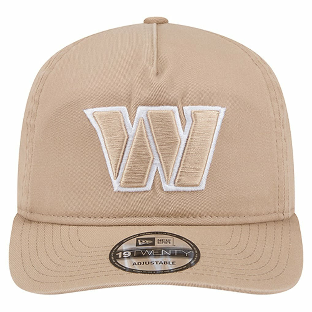Washington Commanders New Era 19TWENTY Adjustable Hat - Tan Hats