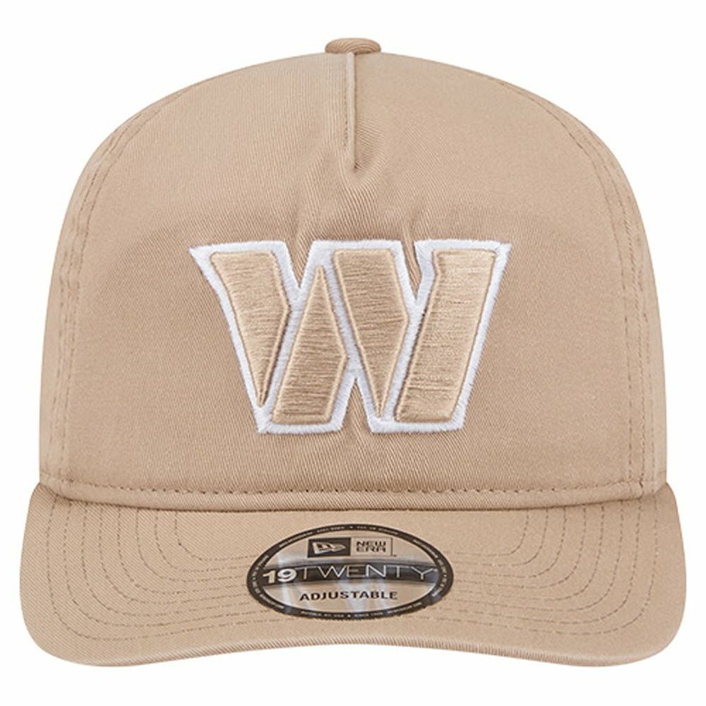 Washington Commanders New Era 19TWENTY Adjustable Hat - Tan Hats