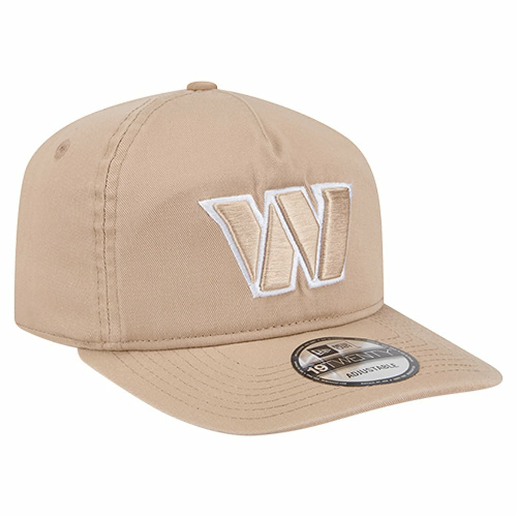 Washington Commanders New Era 19TWENTY Adjustable Hat - Tan Hats