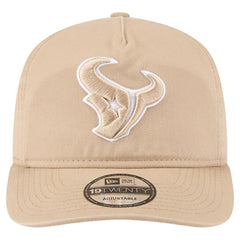 Houston Texans New Era 19TWENTY Adjustable Hat - Tan Hats