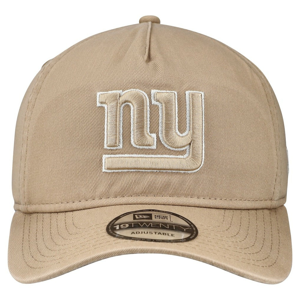New York Giants New Era 19TWENTY Adjustable Hat - Tan Hats