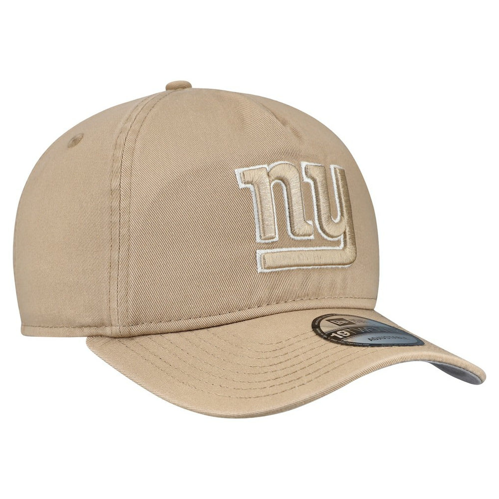 New York Giants New Era 19TWENTY Adjustable Hat - Tan Hats