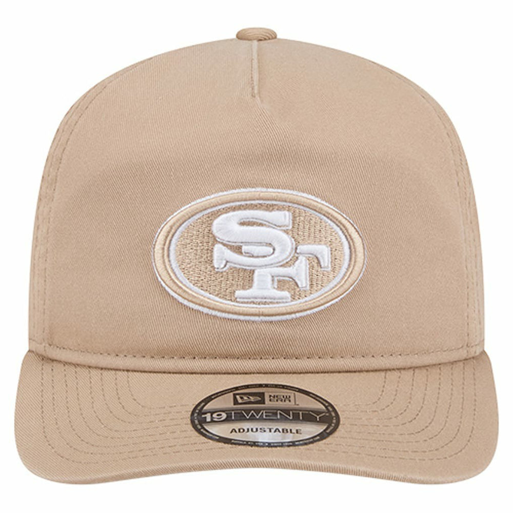 San Francisco 49ers New Era 19TWENTY Adjustable Hat - Tan Hats