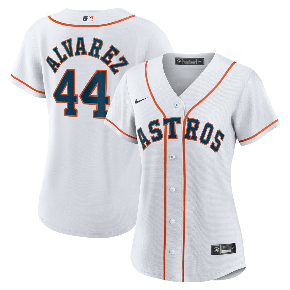 Yordan Alvarez Houston Astros Nike Women's Home Replica Jersey - White Jerseys