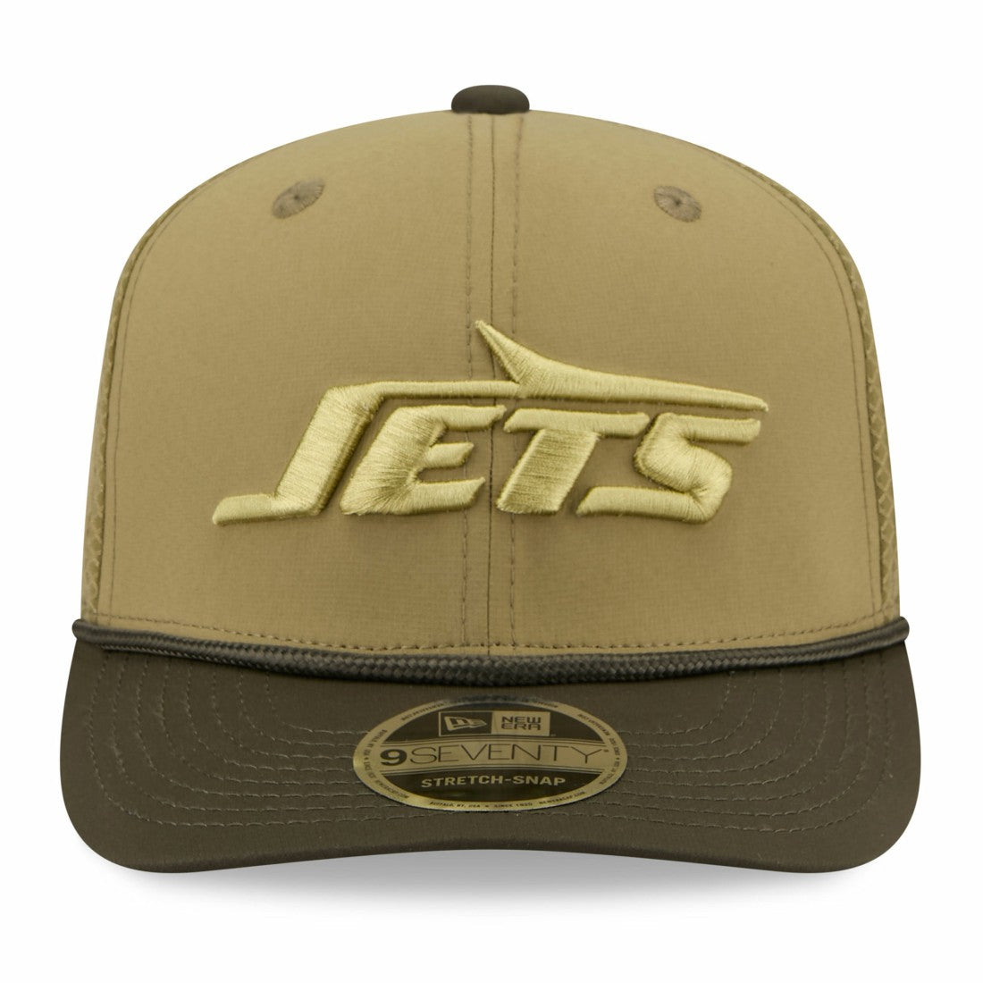 New York Jets New Era 2025 Salute to Service 9SEVENTY Adjustable Hat - Green Hats