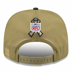 New York Jets New Era 2025 Salute to Service 9SEVENTY Adjustable Hat - Green Hats