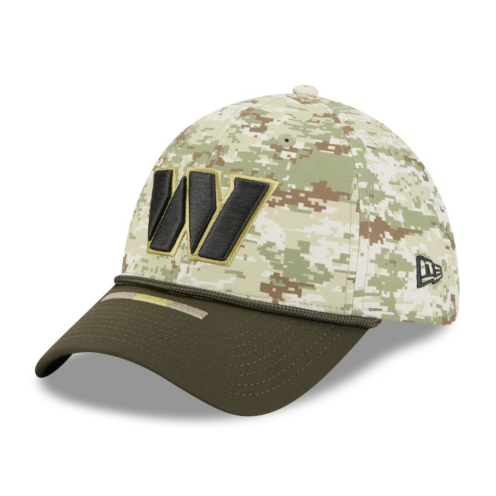 Washington Commanders New Era 2025 Salute to Service 39THIRTY Flex Hat - Camo Hats