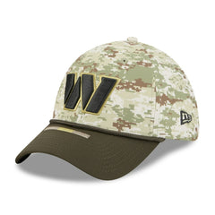 Washington Commanders New Era 2025 Salute to Service 39THIRTY Flex Hat - Camo Hats