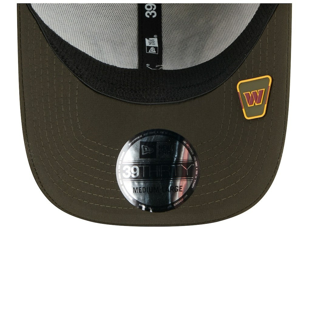 Washington Commanders New Era 2025 Salute to Service 39THIRTY Flex Hat - Camo Hats