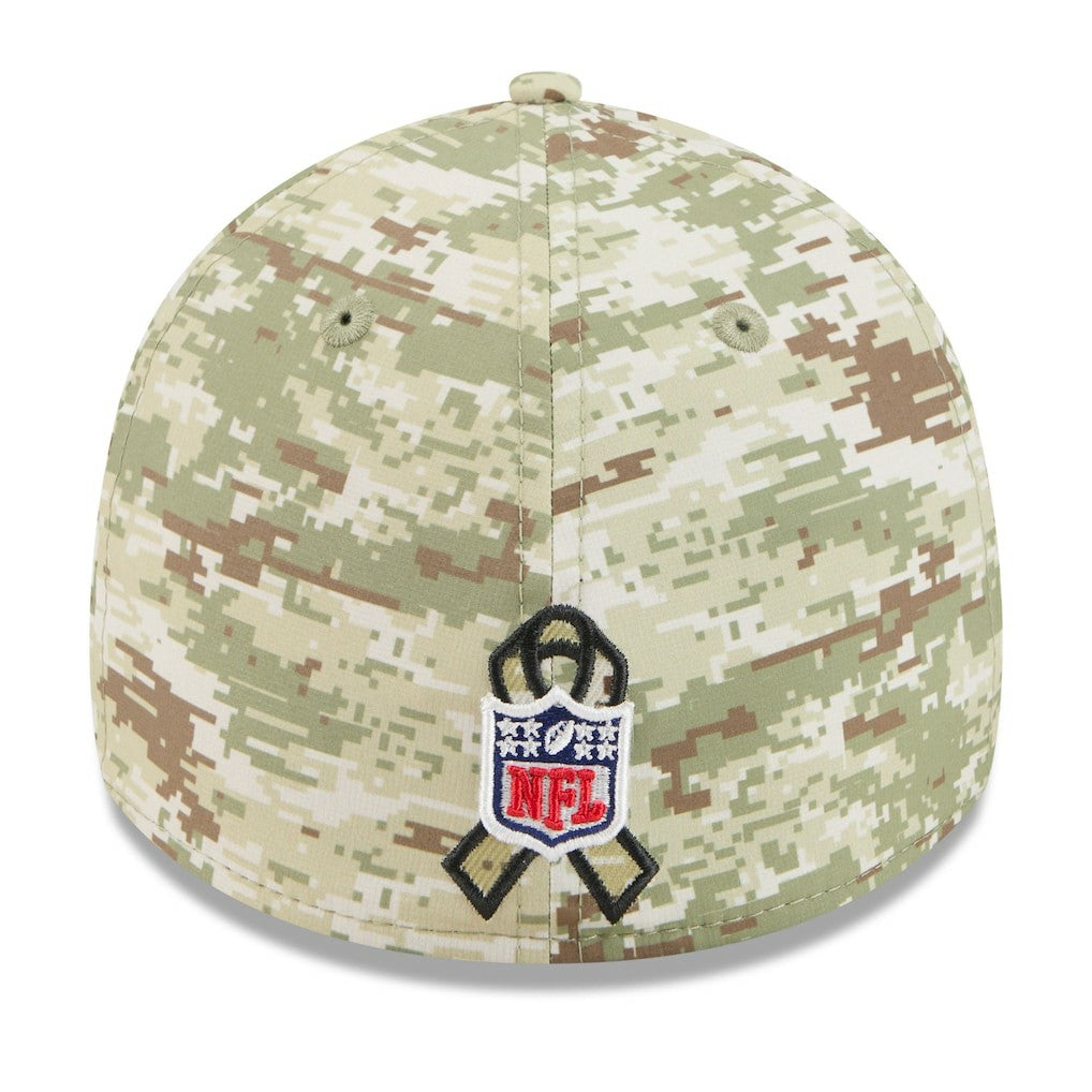 Kansas City Chiefs New Era 2025 Salute to Service 39THIRTY Flex Hat - Camo Hats