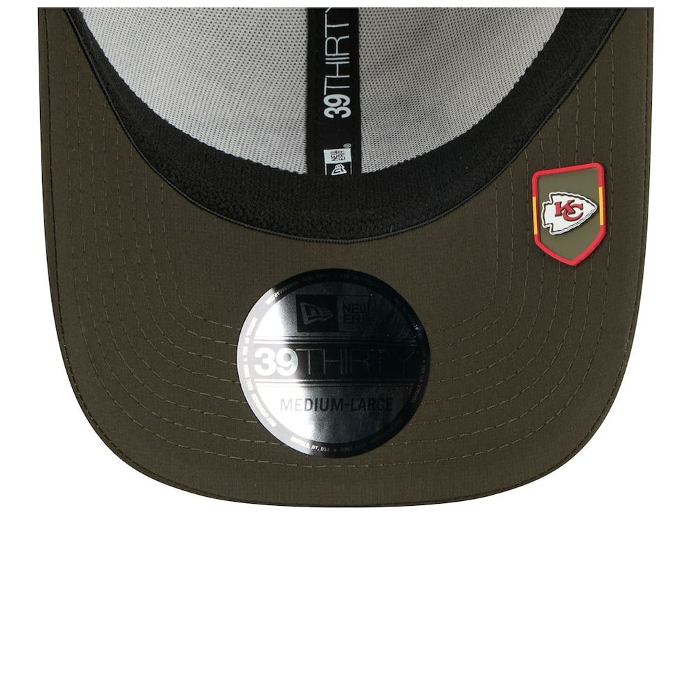 Kansas City Chiefs New Era 2025 Salute to Service 39THIRTY Flex Hat - Camo Hats