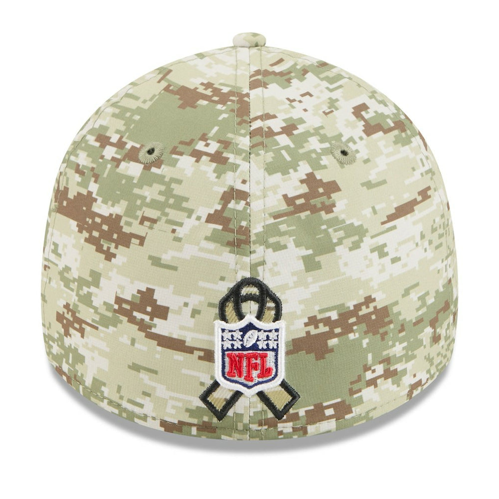 Las Vegas Raiders New Era 2025 Salute to Service 39THIRTY Flex Hat - Camo Hats