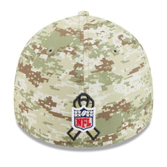 Las Vegas Raiders New Era 2025 Salute to Service 39THIRTY Flex Hat - Camo Hats