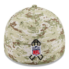 Philadelphia Eagles New Era 2025 Salute to Service 39THIRTY Flex Hat - Camo Hats