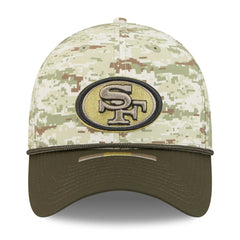 San Francisco 49ers New Era 2025 Salute to Service 39THIRTY Flex Hat - Camo Hats