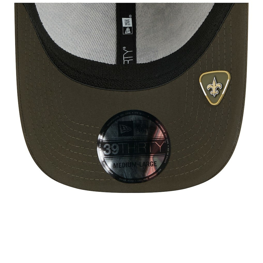 New Orleans Saints New Era 2025 Salute to Service 39THIRTY Flex Hat - Camo Hats