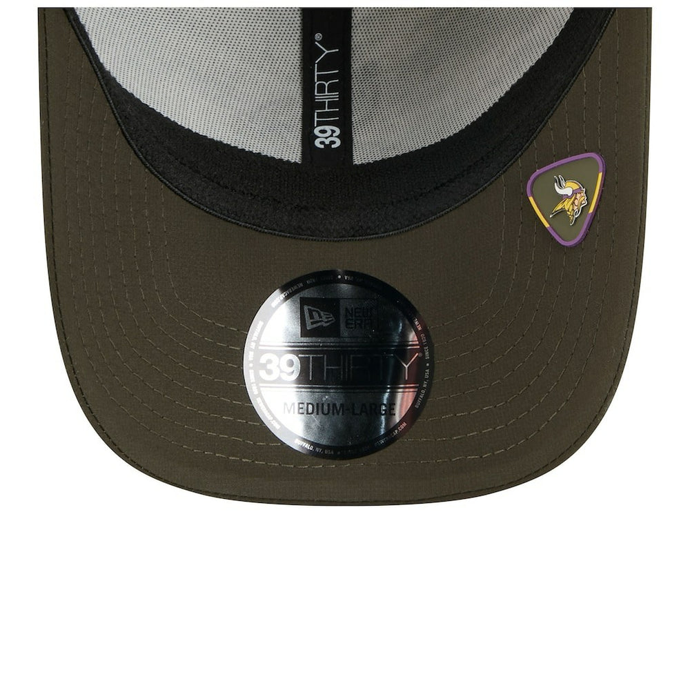 Minnesota Vikings New Era 2025 Salute to Service 39THIRTY Flex Hat - Camo Hats