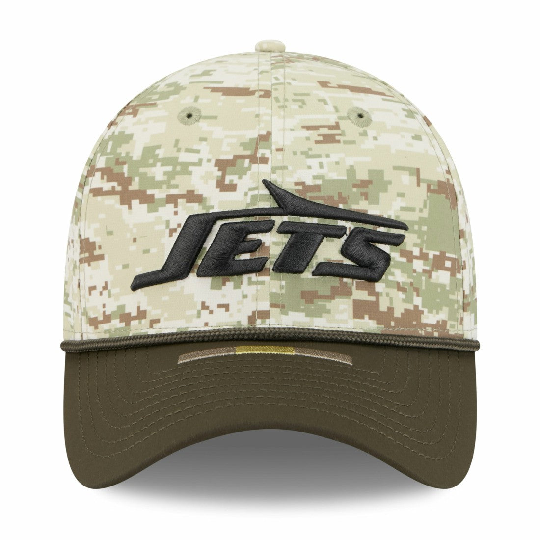 New York Jets New Era 2025 Salute to Service 39THIRTY Flex Hat - Camo Hats