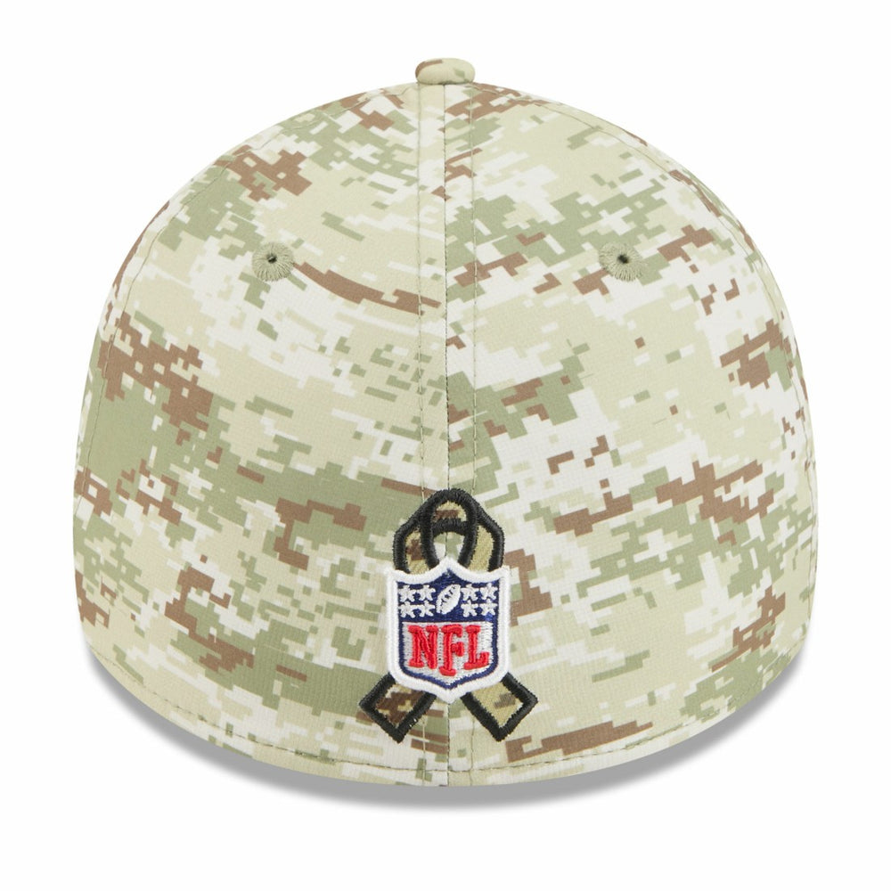 New York Jets New Era 2025 Salute to Service 39THIRTY Flex Hat - Camo Hats