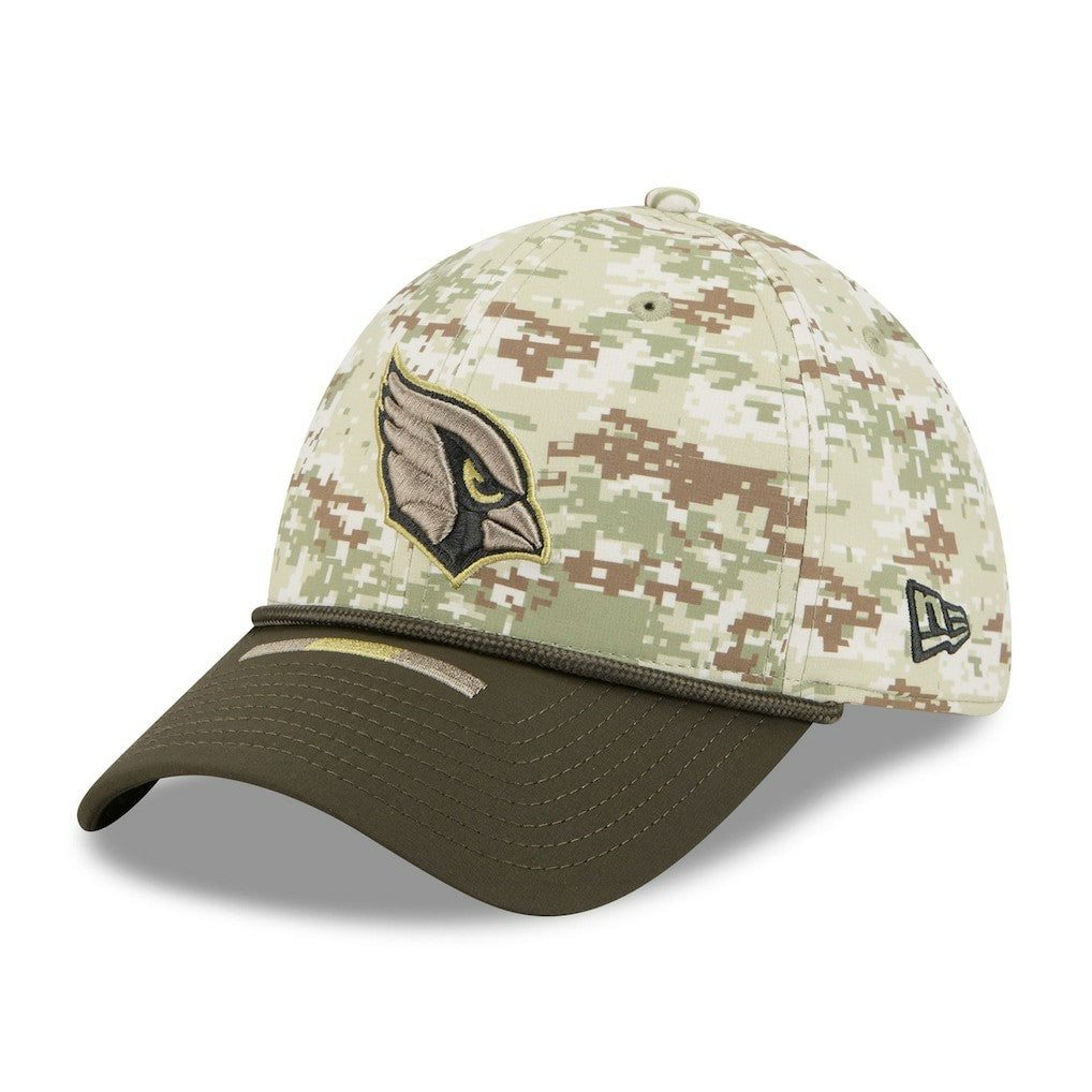 Arizona Cardinals New Era 2025 Salute to Service 39THIRTY Flex Hat - Camo Hats