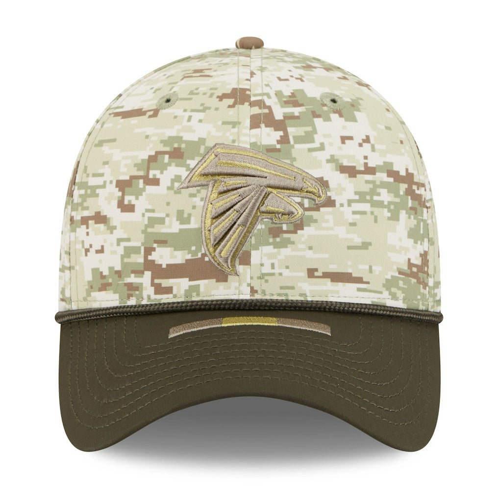 Atlanta Falcons New Era 2025 Salute to Service 39THIRTY Flex Hat - Camo Hats