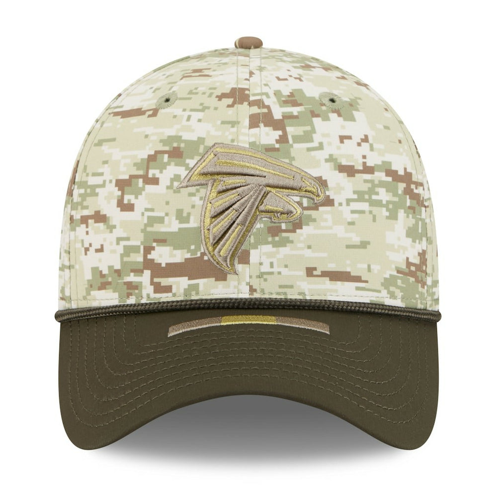 Atlanta Falcons New Era 2025 Salute to Service 39THIRTY Flex Hat - Camo Hats