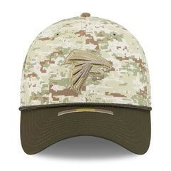 Atlanta Falcons New Era 2025 Salute to Service 39THIRTY Flex Hat - Camo Hats