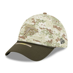 Atlanta Falcons New Era 2025 Salute to Service 39THIRTY Flex Hat - Camo Hats