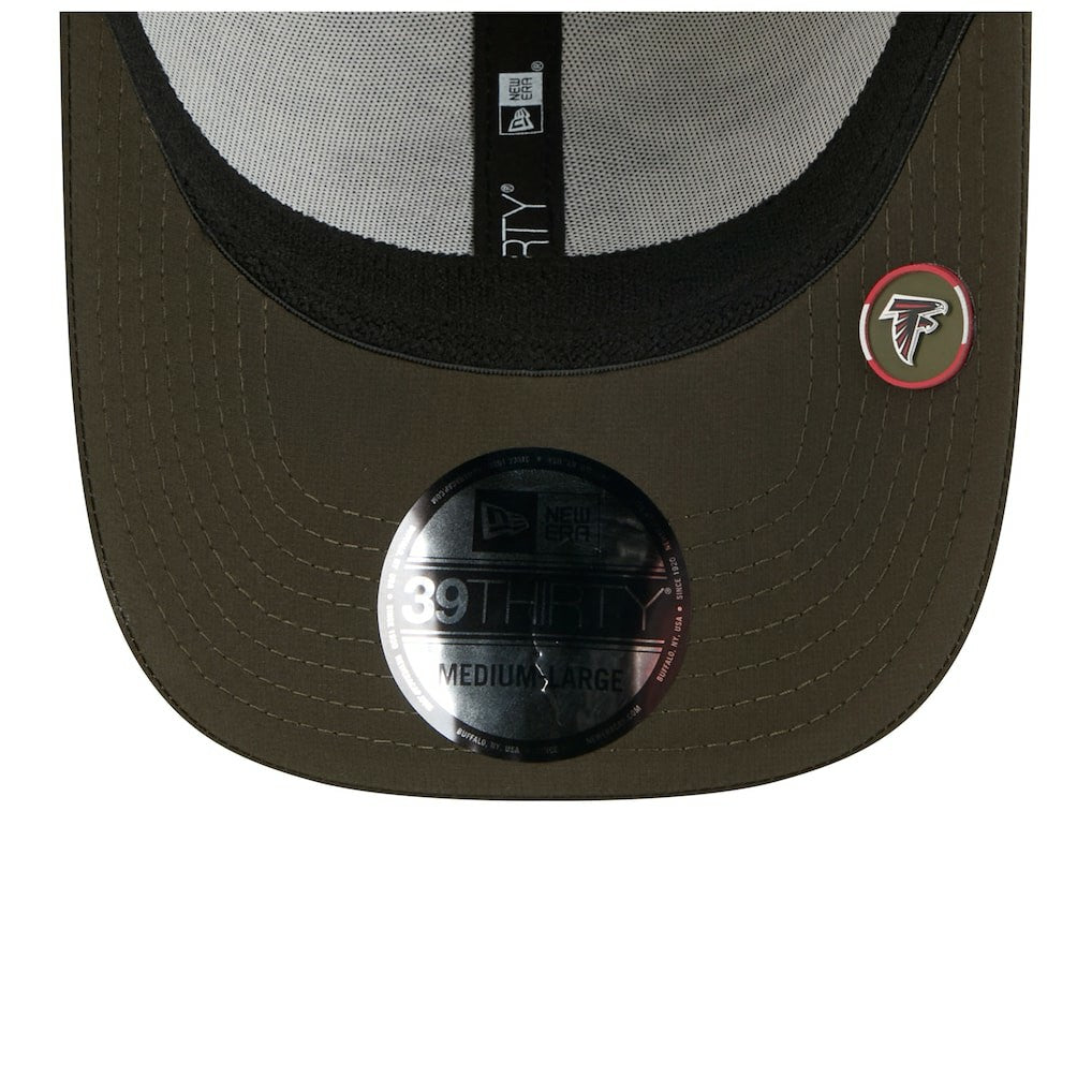 Atlanta Falcons New Era 2025 Salute to Service 39THIRTY Flex Hat - Camo Hats