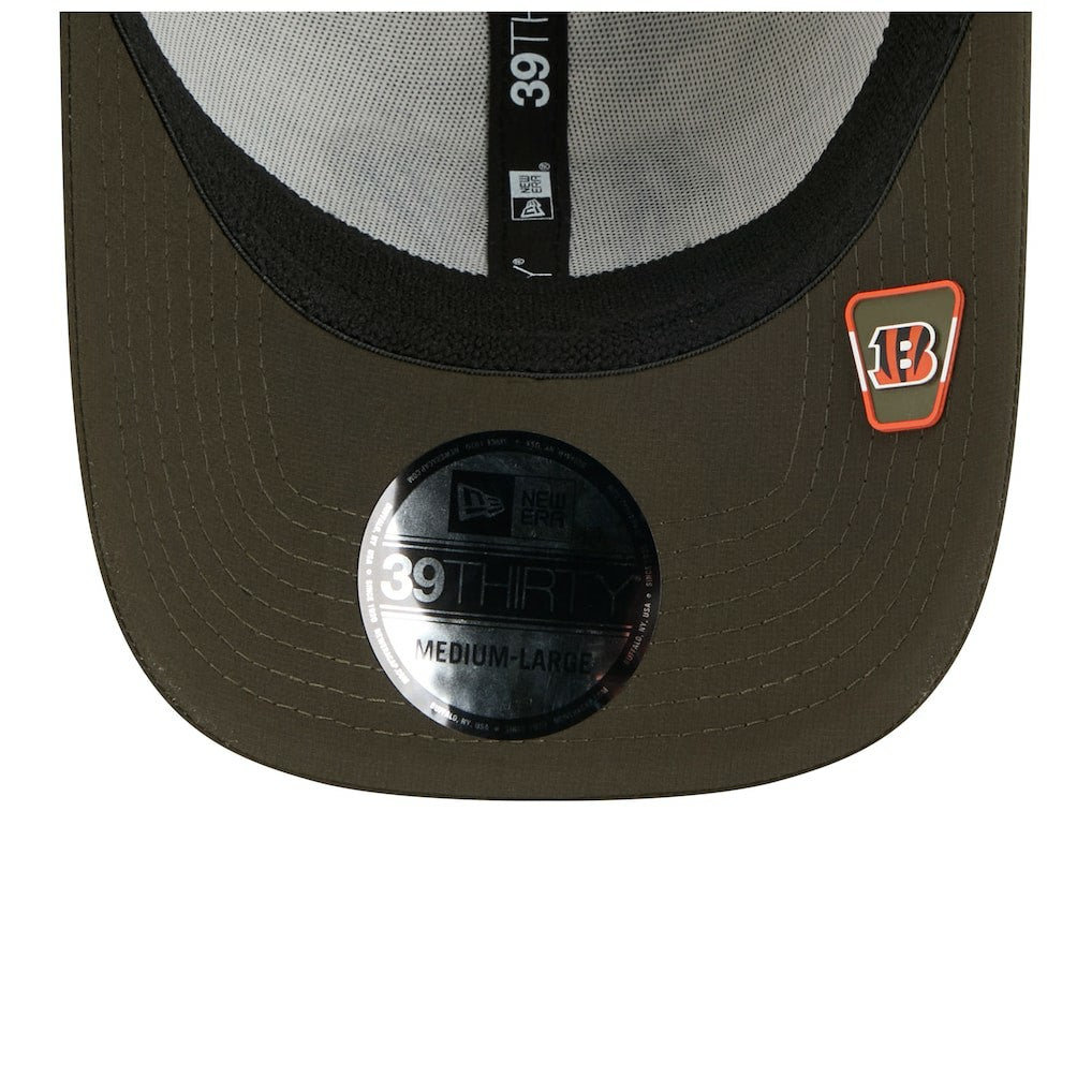 Cincinnati Bengals New Era 2025 Salute to Service 39THIRTY Flex Hat - Camo Hats