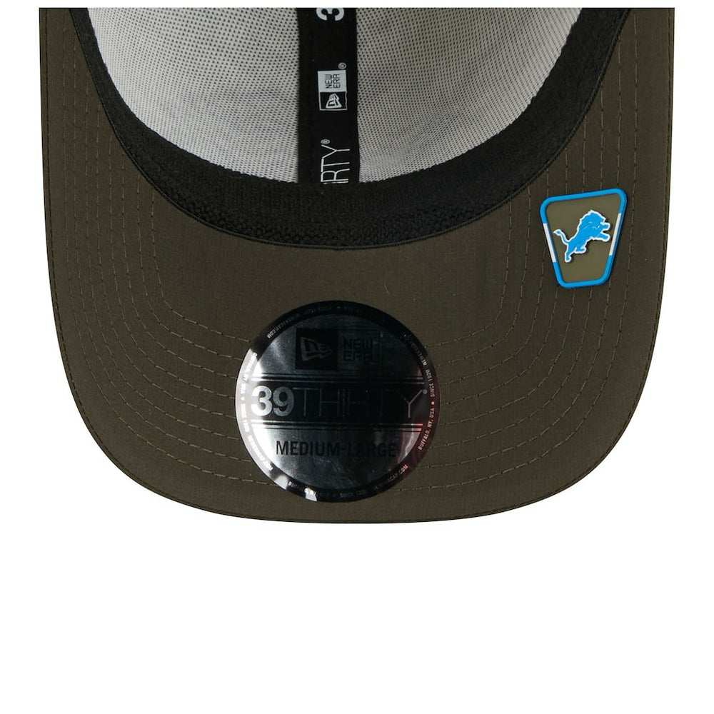 Detroit Lions New Era 2025 Salute to Service 39THIRTY Flex Hat - Camo Hats